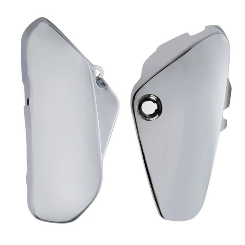 Motorrad Batterieabdeckung Motorrad Chrom Batterie Side Cover Verkleidung Protector Fit Für Suzuki Boulevard Volusia C50 VL400 VL800 2005-2017 Batterieseitenabdeckung von LCQSYE