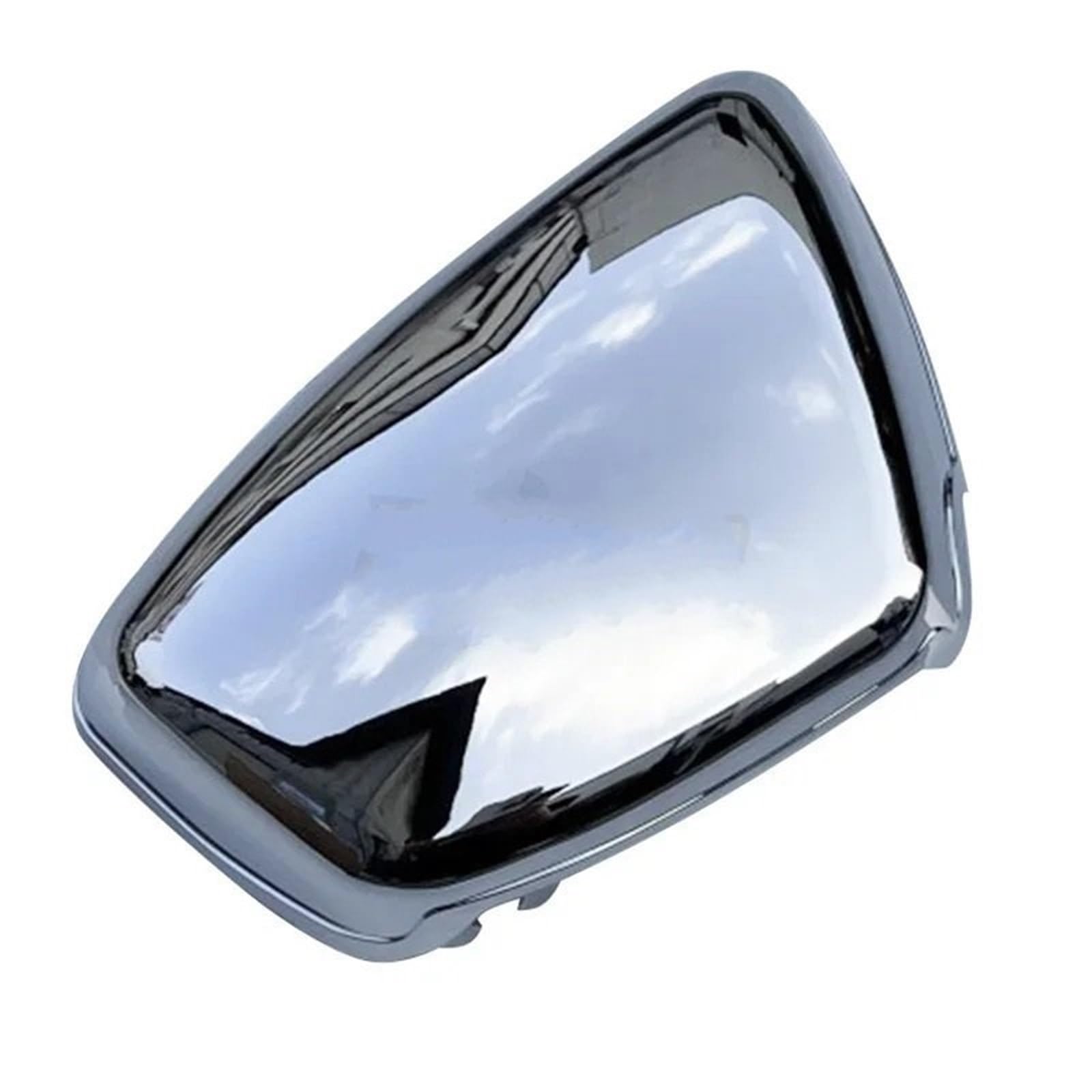 Motorrad Batterieabdeckung Motorrad Chrom Schwarz Batterie Side Verkleidung Abdeckung ABS Schutz Fit Für Yamaha XV700 750 1000 1100 Virago 1984-Up Batterieseitenabdeckung(Left 2) von LCQSYE