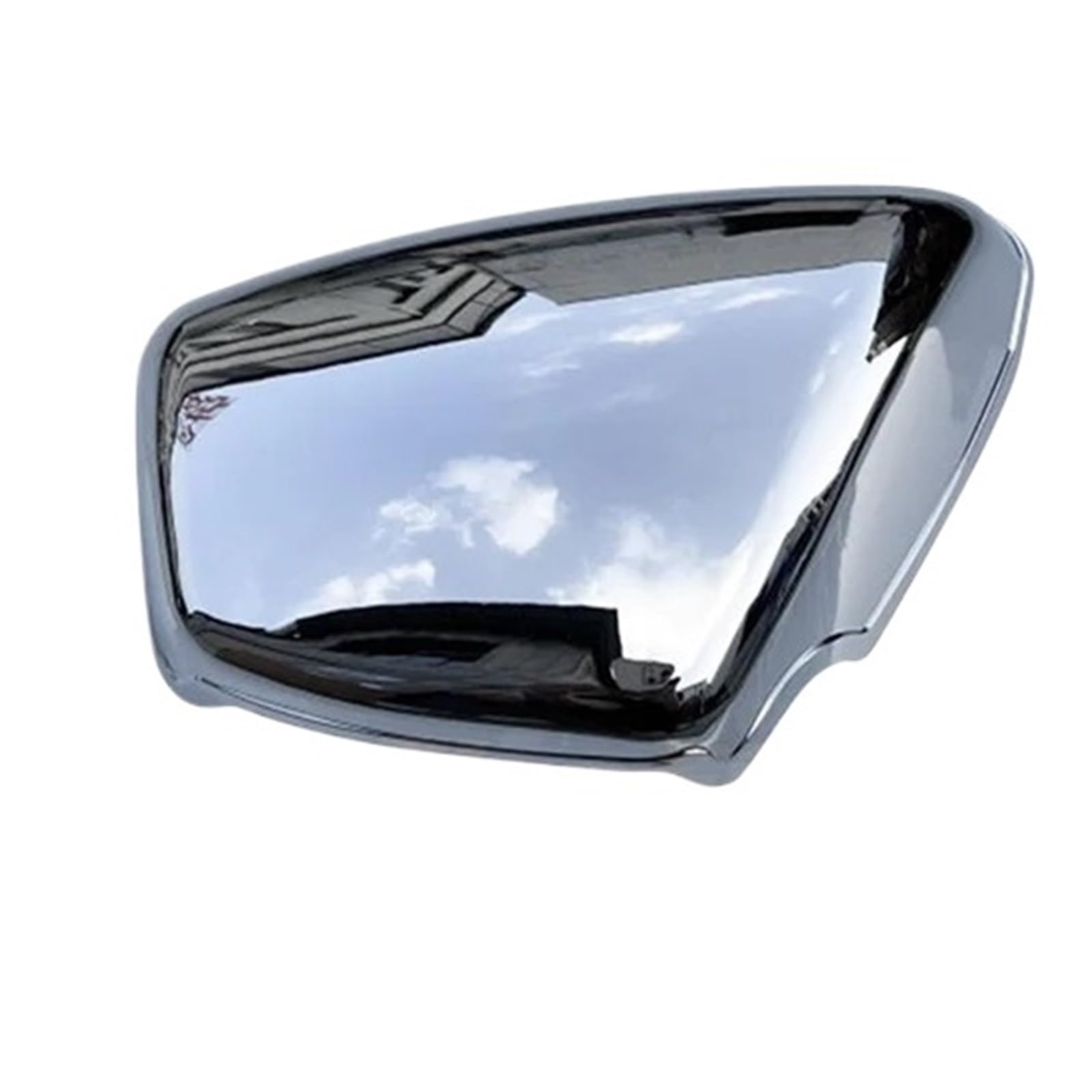 Motorrad Batterieabdeckung Motorrad Chrom Schwarz Batterie Side Verkleidung Abdeckung ABS Schutz Fit Für Yamaha XV700 750 1000 1100 Virago 1984-Up Batterieseitenabdeckung(Right) von LCQSYE