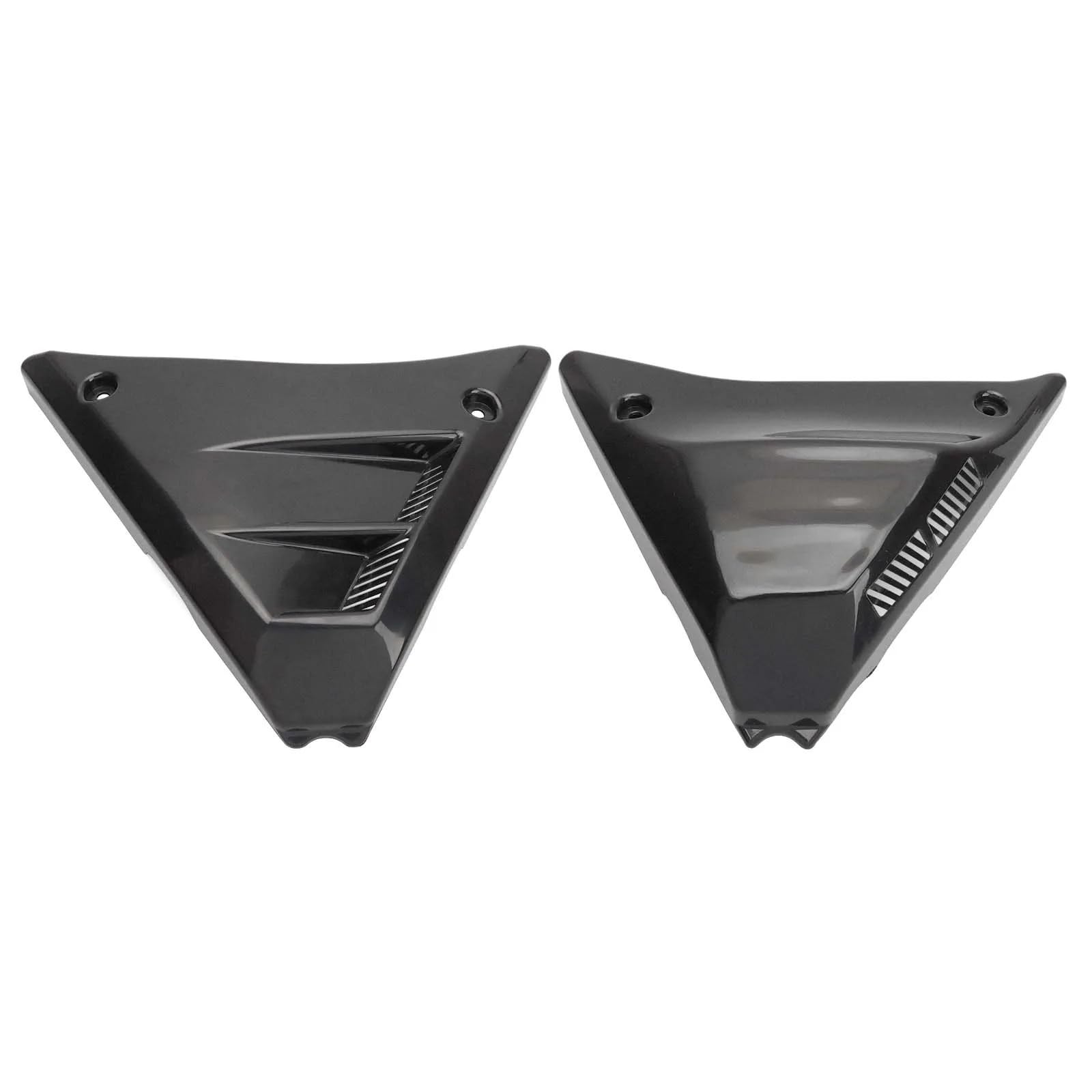 Motorrad Batterieabdeckung Motorrad Dreieck Seite Batterie Abdeckungen Fit Für Harley 1982-1994 FXR 1999-2000 FXRS FXRP FXRT FXRII Batterieseitenabdeckung(Unpainted) von LCQSYE