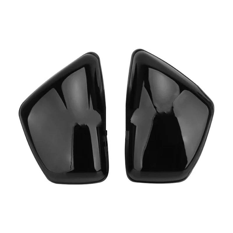 Motorrad Batterieabdeckung Motorrad Links Rechts Batterie Side Verkleidung Abdeckung Schutz Schutz Fit Für Yamaha XV700 750 1000 1100 Virago 1984-Up Batterieseitenabdeckung(Left Right) von LCQSYE
