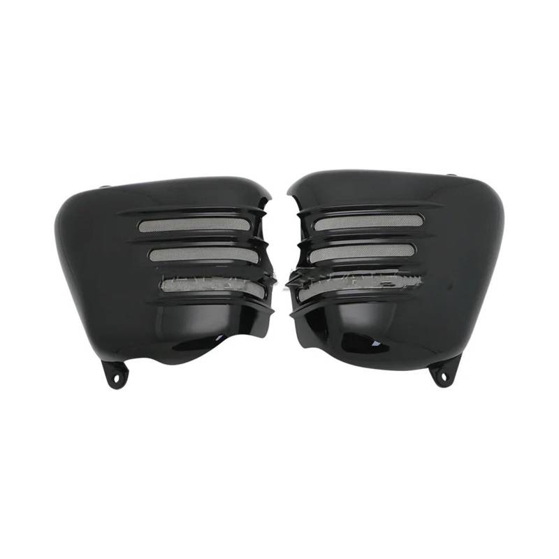 Motorrad Batterieabdeckung Motorrad Links und Rechts Seite Verkleidung Batterie Abdeckung fit Für TRIUMPH 2001-2015 BONNEVILLE T100 SE ACE Thruxton 900 SCRAMBLER Batterieseitenabdeckung(Glossy Black) von LCQSYE