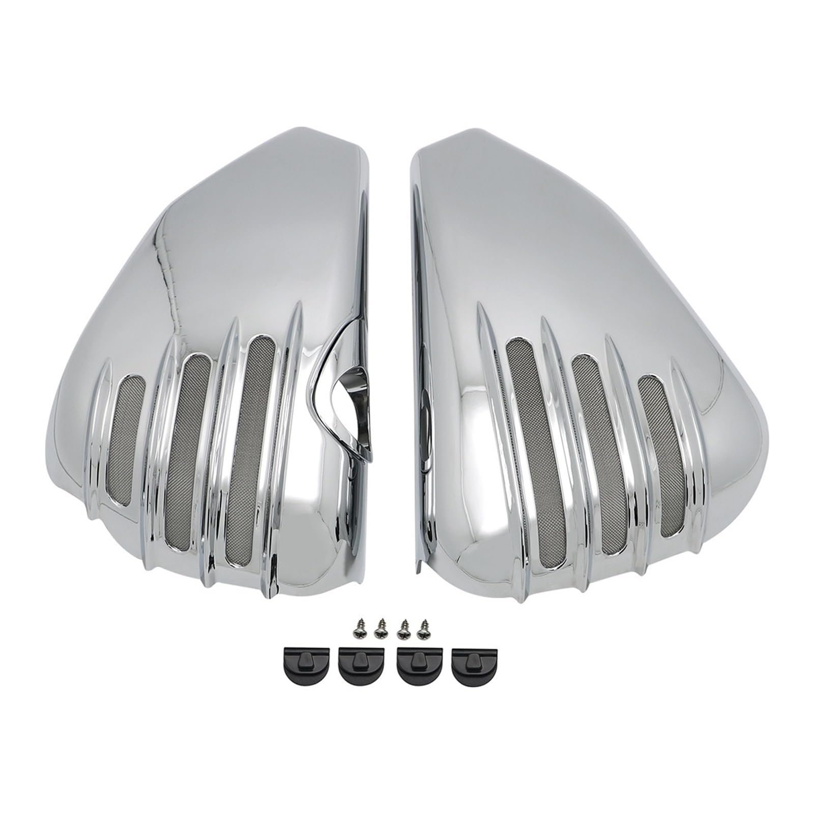 Motorrad Batterieabdeckung Zubehör Batterie Side Verkleidung Abdeckungen Fit Für Harley Davidson 2003-2022 Sportster XL 1200 883 ACHTUNDVIERZIG XL883 XL1200 Batterieseitenabdeckung(Chrome(04-13)) von LCQSYE