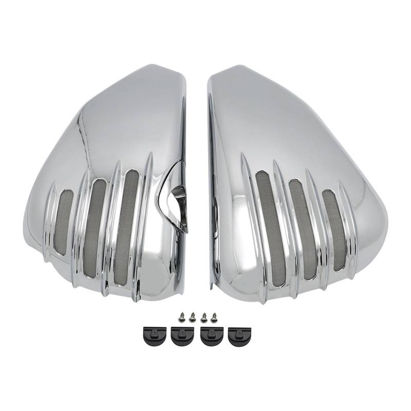 Motorrad Batterieabdeckung Zubehör Batterie Side Verkleidung Abdeckungen Fit Für Harley Davidson 2003-2022 Sportster XL 1200 883 ACHTUNDVIERZIG XL883 XL1200 Batterieseitenabdeckung(Chrome(04-13)) von LCQSYE