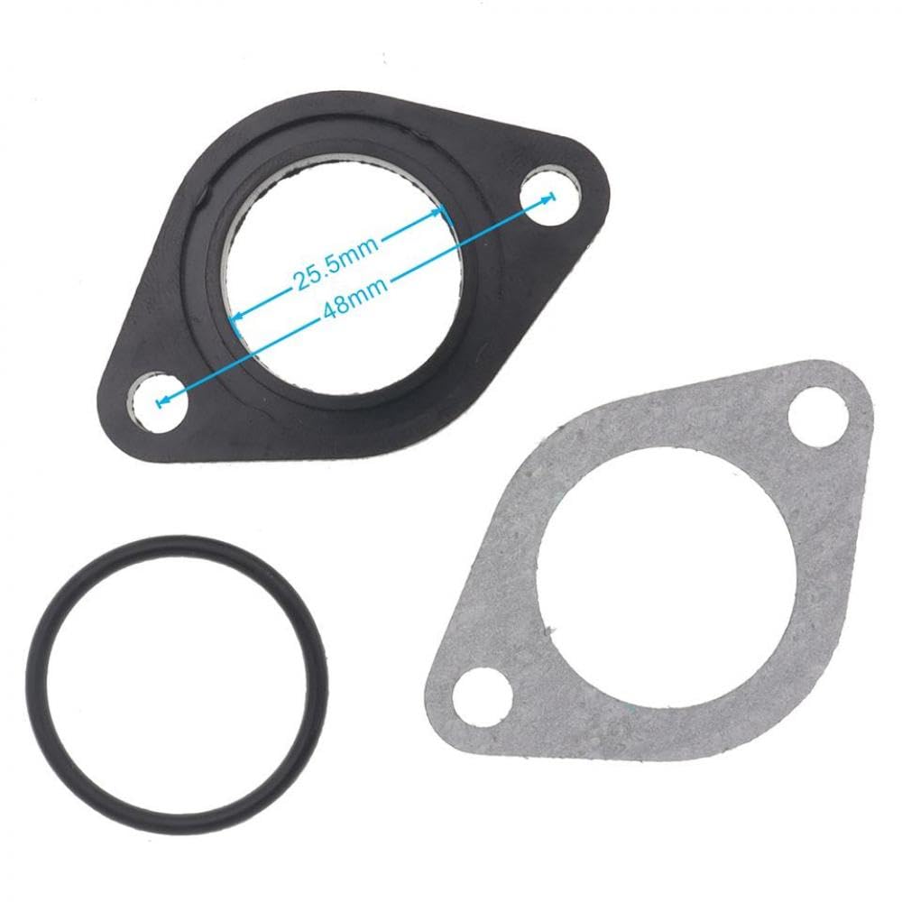 LCYSXTFZ 25mm 26 mm PZ26 PZ27 PZ30 Vergaser -Ansaugkrümmer -Abstandsabstandsdichtung Set kompatibel mit ATV Go Kart Dirt Pit Bike LCYSXTFZ 25mm 26 mm PZ26 PZ27 PZ30 Vergaser -Ansaugkrümmer -Abstandsabstandsdichtung Set kompatibel mit ATV Go Kart Dirt Pit Bike von LCYSXTFZ