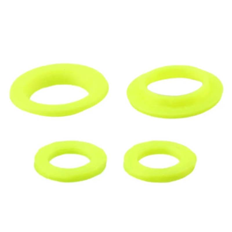 LCYSXTFZ 4PC -Fahrradbremssättelabdeckungen, die mit MT5 MT7 Hydraulikscheibenbremsen kompatibel sind(Fluorescent Yellow) von LCYSXTFZ
