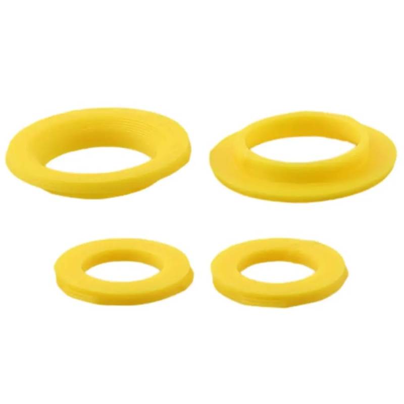 LCYSXTFZ 4PC -Fahrradbremssättelabdeckungen, die mit MT5 MT7 Hydraulikscheibenbremsen kompatibel sind(Yellow) von LCYSXTFZ