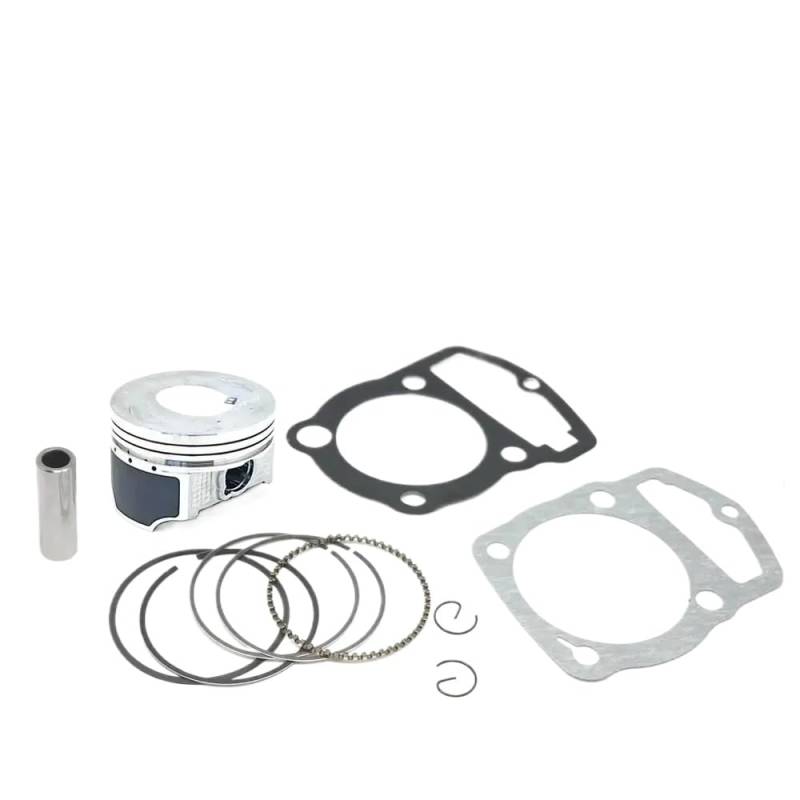 LCYSXTFZ 65,5 mm Kolbenring-Pin-Set kompatibel mit SL230 1997-2008 CRF230 03-15 FTR230 03-05 XR230 03-08 FTR223(Only Piston) von LCYSXTFZ