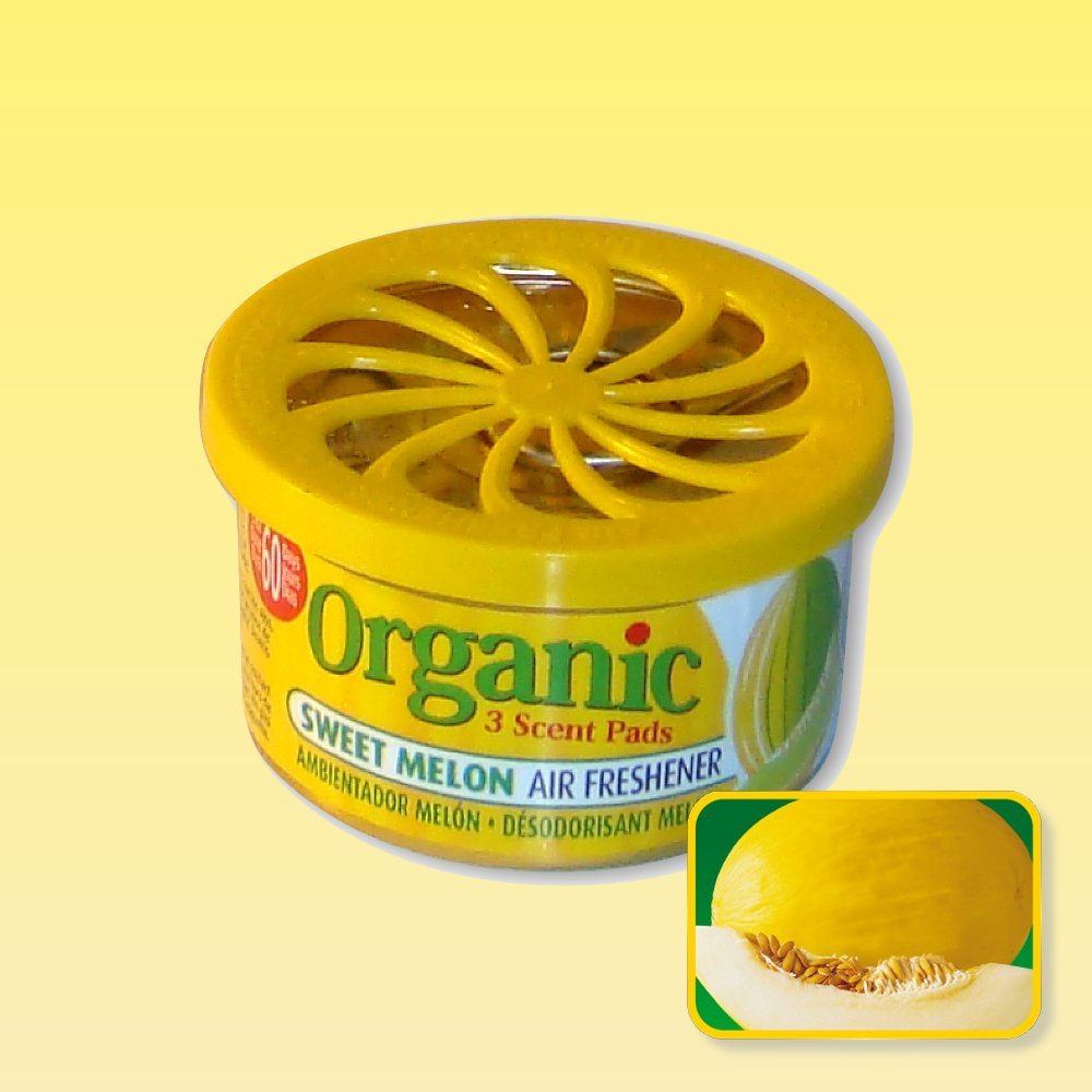 Organic Can Autoduft die Duftdose fürs Auto - Honigmelone von LD-Aromaticos