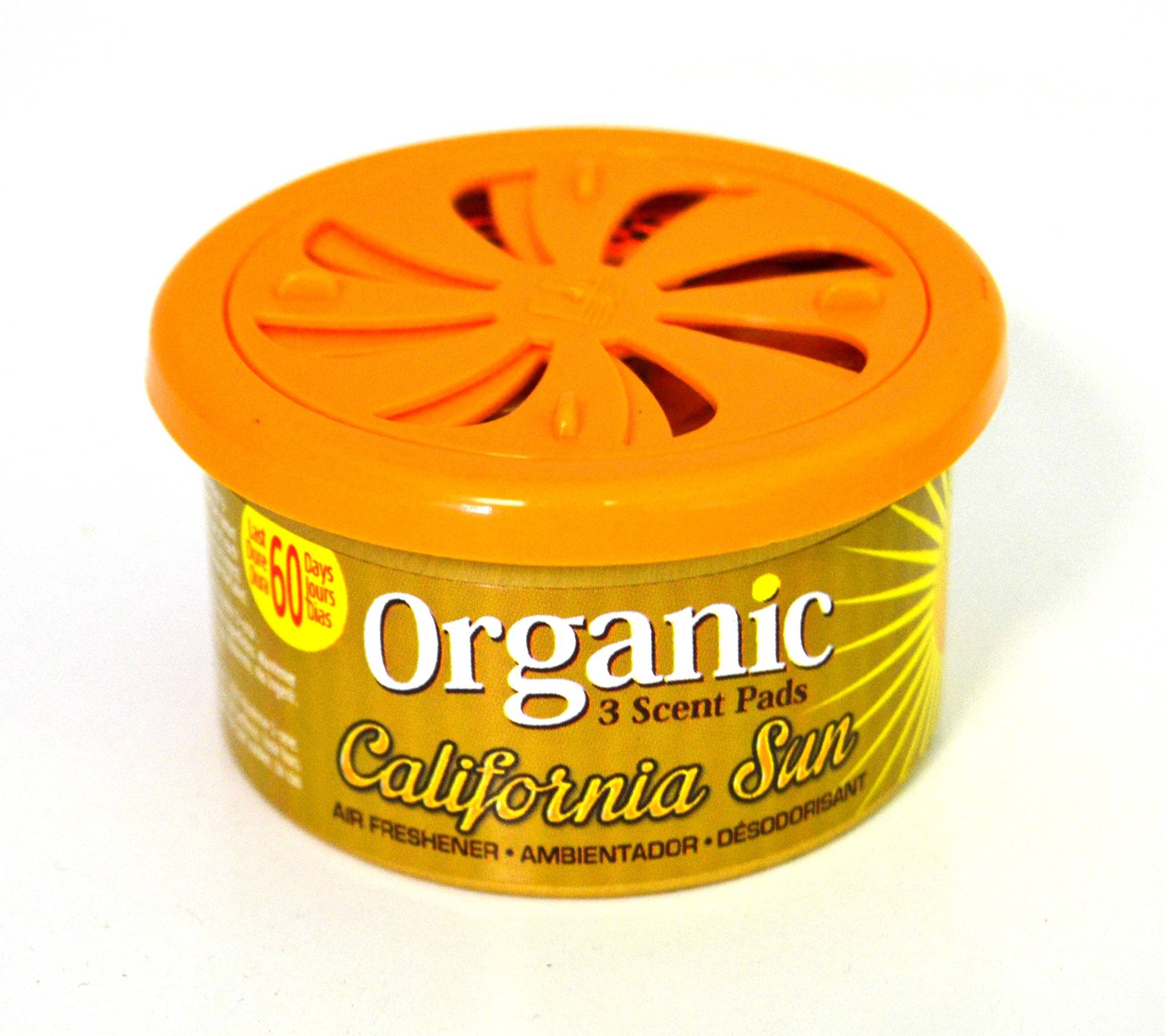 L&D Organic Scent Duftdose CALIFORNIA SUN (GUMMIBÄRCHEN) Lufterfrischer Autoduft von LD