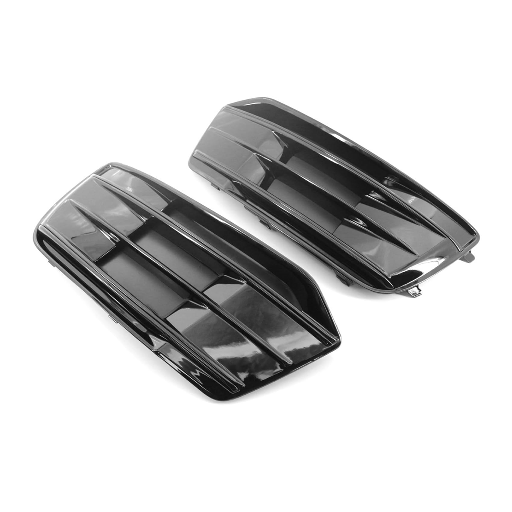 LDFREBCX 1 Paar Auto-Vorderseite Nebelscheinwerfer-Abdeckungsgitter Kompatibel for Audi Q5 2018-2022 Frontstoßstangen-Splitter-Zierleisten LDFREBCX 1 Paar Auto-Vorderseite Nebelscheinwerfer-Abdeckungsgitter Kompatibel for Audi Q5 2018-2022 Frontstoßstangen-Splitter-Zierleisten von LDFREBCX