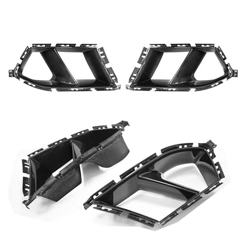LDFREBCX 2 STÜCKE Echte Trockenkohlefaser Auto Frontstoßstange Entlüftungssplitter Seitenkotflügel Kompatibel for BMW G80 M3 G82 G83 M4 2020-IN Frontstoßstangengrill Stoßstange Seitenentlüftungsverkle LDFREBCX 2 STÜCKE Echte Trockenkohlefaser Auto Frontstoßstange Entlüftungssplitter Seitenkotflügel Kompatibel for BMW G80 M3 G82 G83 M4 2020-IN Frontstoßstangengrill Stoßstange Seitenentlüftungsverkle von LDFREBCX