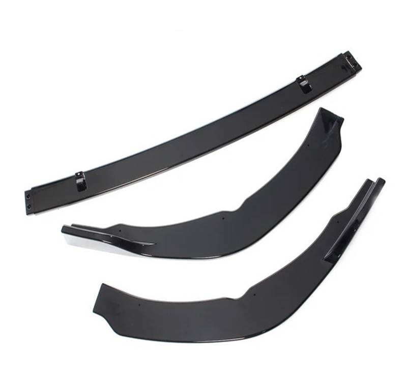 LDFREBCX 3PCS Auto Front Stoßstange Lip Splitter Abdeckung Trim Spoiler Diffusor Deflektor Kompatibel for Toyota Camry SE/XSE 2018 2019 Sport(Glossy black1) von LDFREBCX