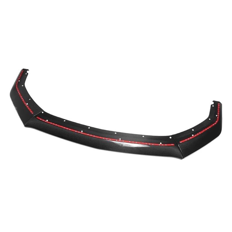 LDFREBCX 3PCS Auto Front Stoßstange Lip Splitter Kompatibel for Mustang S650 GT Ecoboost 2024 Carbon Schutz Abdeckung Trim Zubehör von LDFREBCX