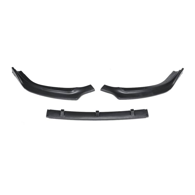 LDFREBCX 3PCS Auto Front Stoßstange Splitter Lip Diffusor Kompatibel for Toyota Highlander 2017-2019 Stoßstange Lip Deflector Lippen Spoiler(Matte Black) von LDFREBCX