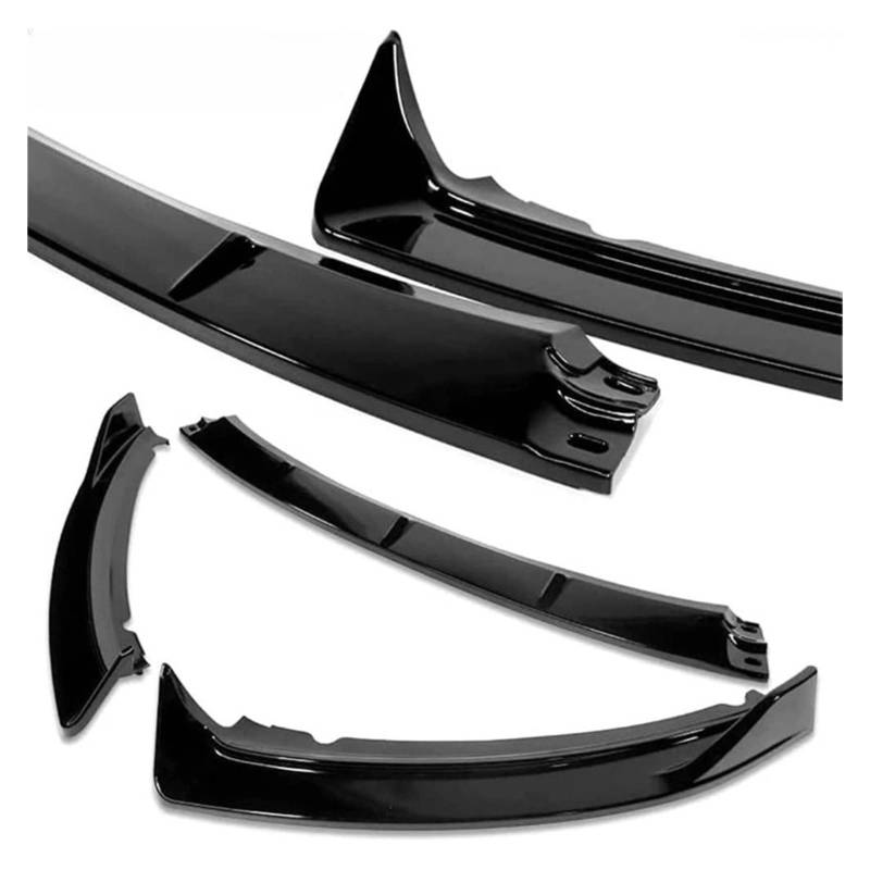 LDFREBCX 3Pcs Auto Front Stoßstange Splitter Lip Diffusor Kompatibel for Focus MK3 ST 2012-2014 Glanz Schwarz Spoiler Schutz(Gloss Black1) von LDFREBCX