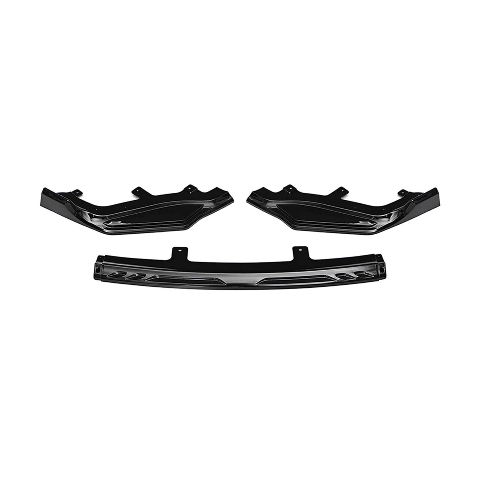 LDFREBCX 3Pcs Auto Front Stoßstange Splitter Lip Spoiler Diffusor Körper Kit Kompatibel for Lexus IS200t IS300 IS350 F-Sport 2017-2020(Glossy black1) von LDFREBCX