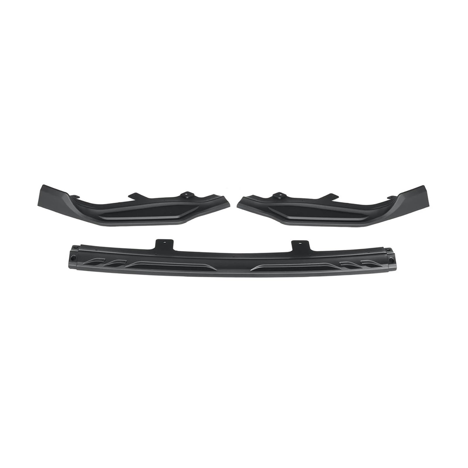 LDFREBCX 3Pcs Auto Front Stoßstange Splitter Lip Spoiler Diffusor Körper Kit Kompatibel for Lexus IS200t IS300 IS350 F-Sport 2017-2020(Matte Black) von LDFREBCX