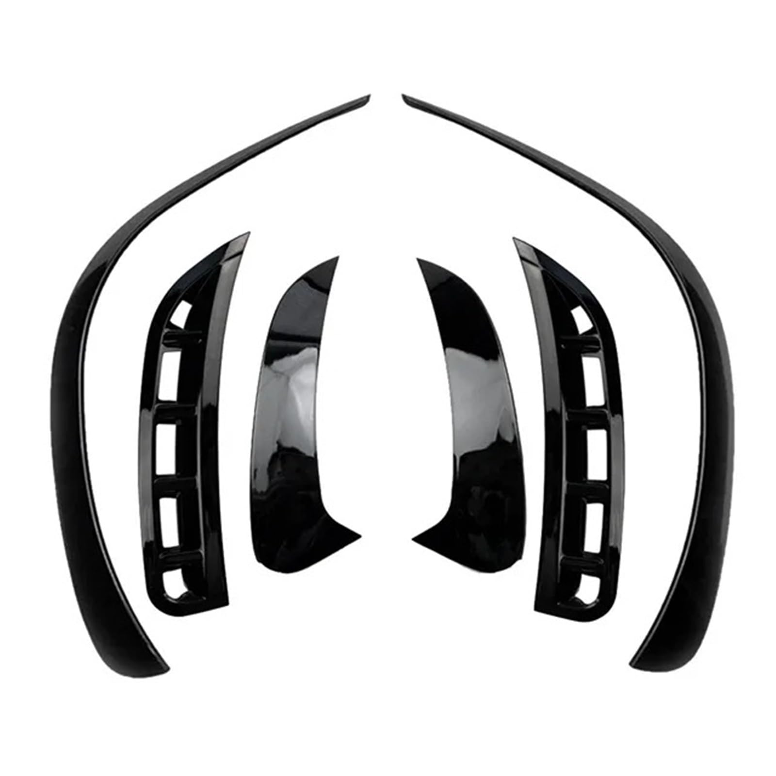 LDFREBCX 6Pcs Auto Vorne und Hinten Stoßstange Splitter Spoiler Trim Kompatibel for Mercedes-Benz GLE W167 2020 AMG Carbon Faser Trim LDFREBCX 6Pcs Auto Vorne und Hinten Stoßstange Splitter Spoiler Trim Kompatibel for Mercedes-Benz GLE W167 2020 AMG Carbon Faser Trim von LDFREBCX