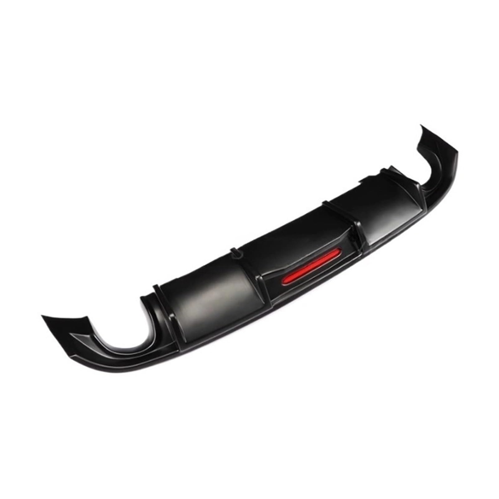 LDFREBCX ABS Schwarz Heckspoilerlippe Kofferraumspoiler Kompatibel for VW Passat B7 for 2017-2018 Heckdiffusor Heckstoßstangendiffusor Lippenverkleidung(Matt Black) von LDFREBCX