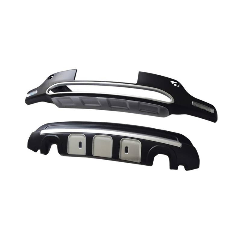 LDFREBCX ABS Vorne Und Hinten Stoßstange Wache Stoßstange Bar Kompatibel for Lexus RX270 2009-2011 Stoßstange Lip Spoiler(Front and Rear) von LDFREBCX