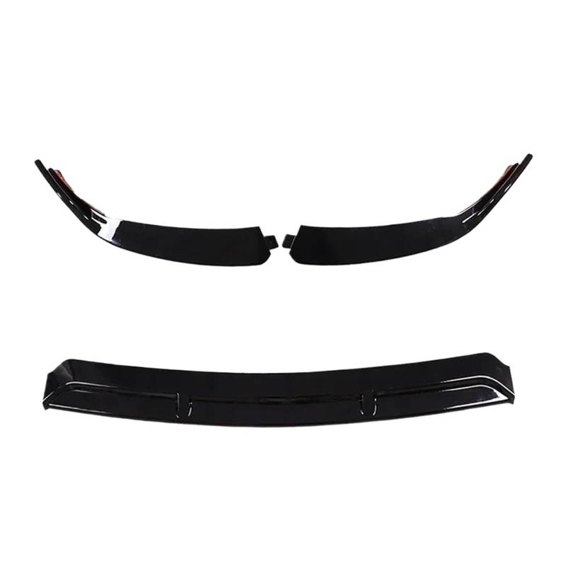 LDFREBCX Auto Coupe Frontschürze Lippe Kompatibel for Mercedes Benz C Klasse W205 C205 C200 C250 C260 C300 C400 C450 Spoiler Splitter Diffusor(Black(2019-2021)) von LDFREBCX