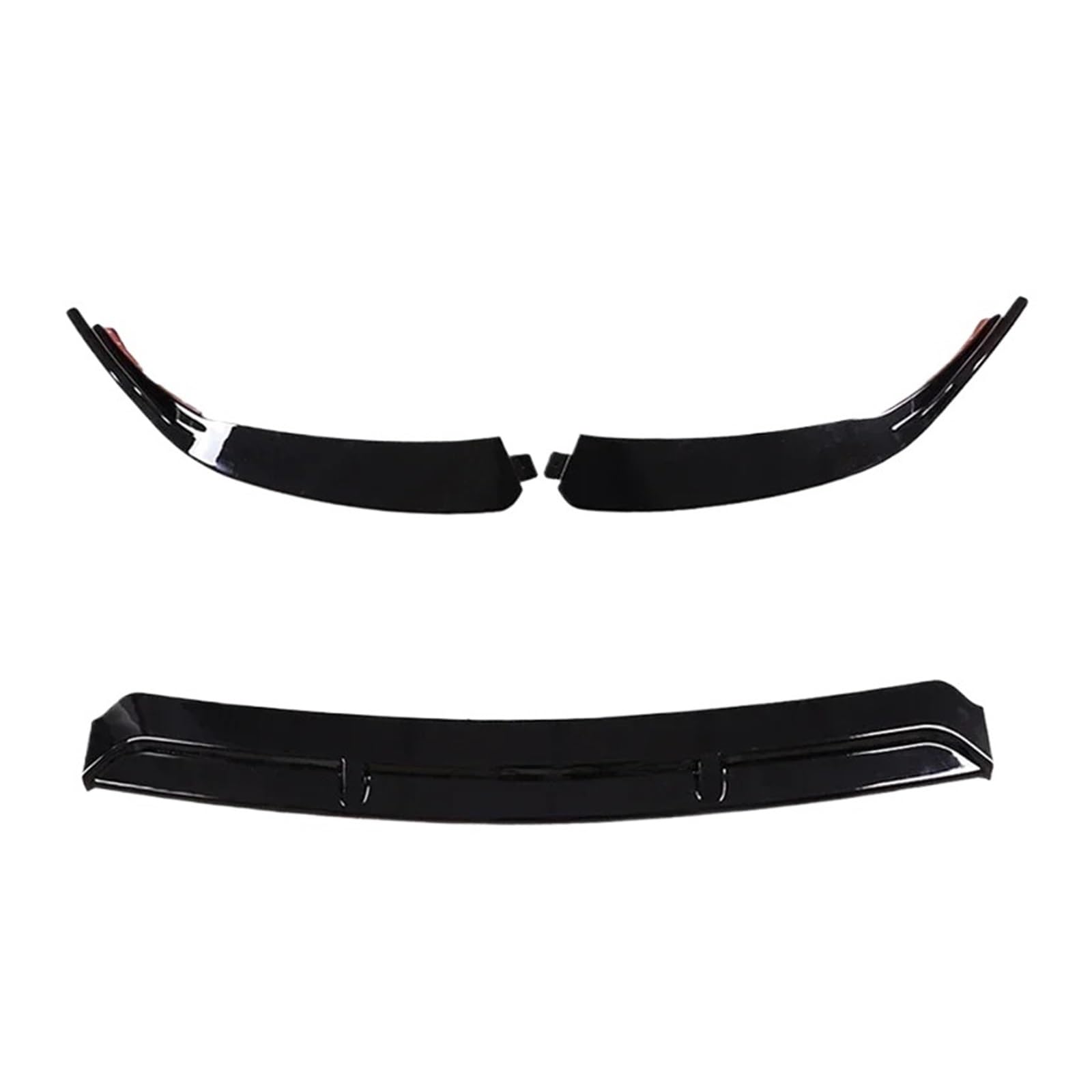 LDFREBCX Auto Coupe Frontschürze Lippe Kompatibel for Mercedes Benz C Klasse W205 C205 C200 C250 C260 C300 C400 C450 Spoiler Splitter Diffusor(Black(2022-2025)) von LDFREBCX