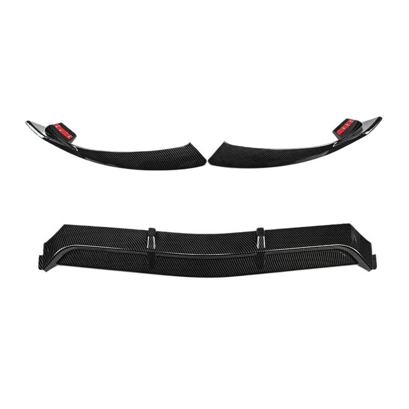 LDFREBCX Auto Coupe Frontschürze Lippe Kompatibel for Mercedes Benz C Klasse W205 C205 C200 C250 C260 C300 C400 C450 Spoiler Splitter Diffusor(Carbon Fiber(14-18)) von LDFREBCX