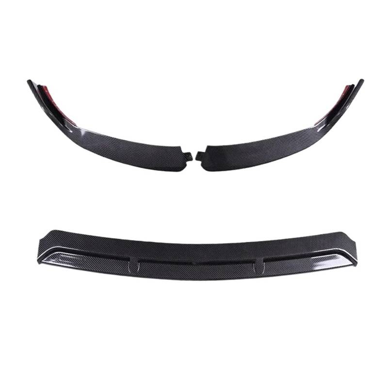 LDFREBCX Auto Coupe Frontschürze Lippe Kompatibel for Mercedes Benz C Klasse W205 C205 C200 C250 C260 C300 C400 C450 Spoiler Splitter Diffusor(Carbon Fiber(19-21)) von LDFREBCX