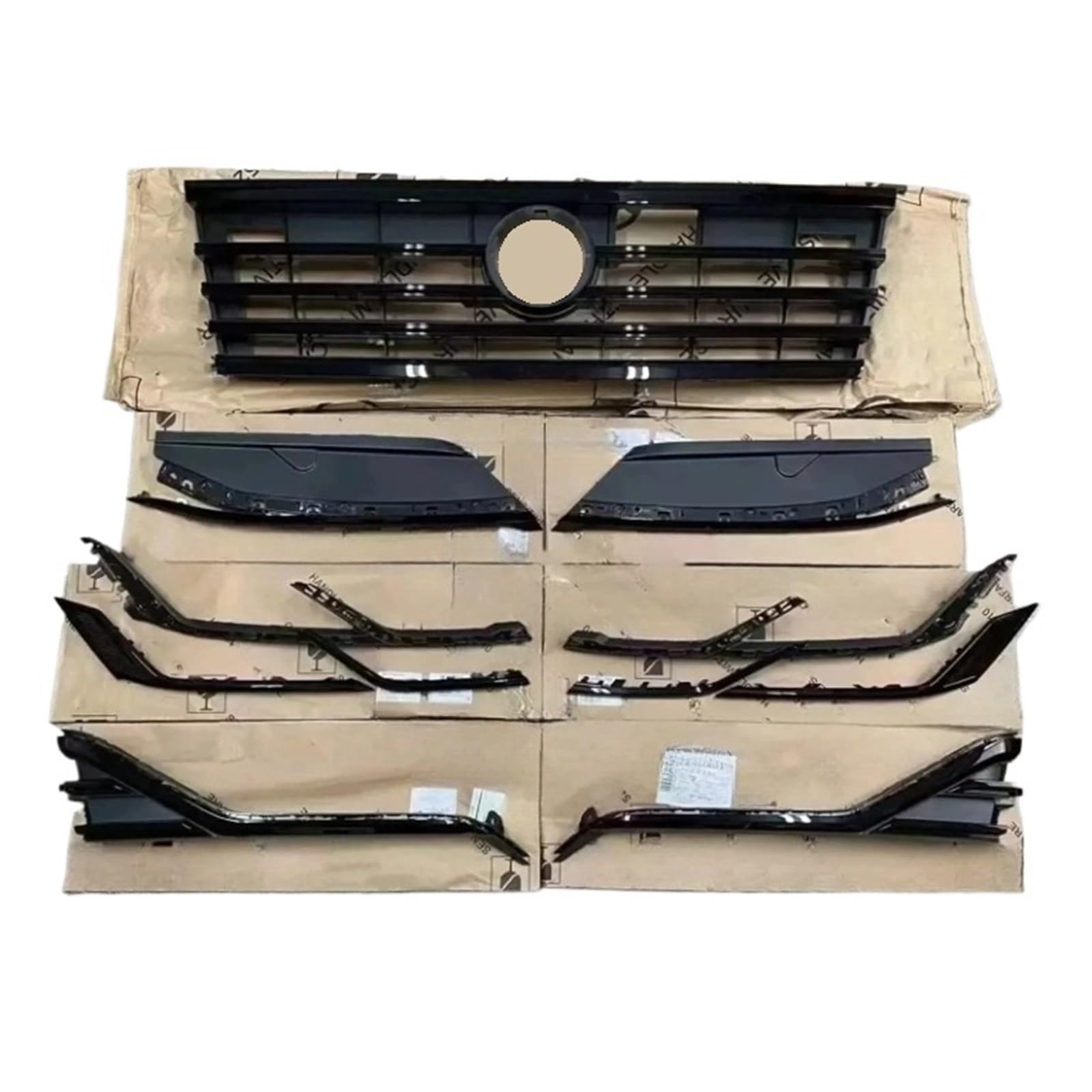 LDFREBCX Auto Front Stoßstange Grills Mesh Racing Grill Grille Trim Kompatibel for VW for 2019-2022 LDFREBCX Auto Front Stoßstange Grills Mesh Racing Grill Grille Trim Kompatibel for VW for 2019-2022 von LDFREBCX