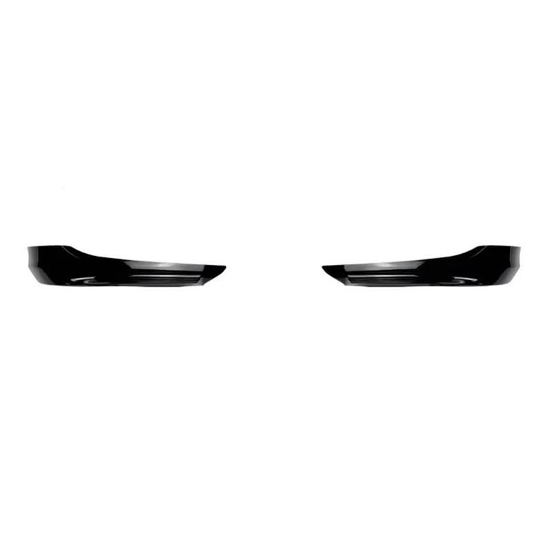 LDFREBCX Auto Front Stoßstange Lip Splitter Diffusor Kompatibel for BMW 3 Serie E90 E91 LCI 320i 330i 2009-2012 Spoiler Stoßstange Schutz Protector(Gloss Black Splitter) von LDFREBCX