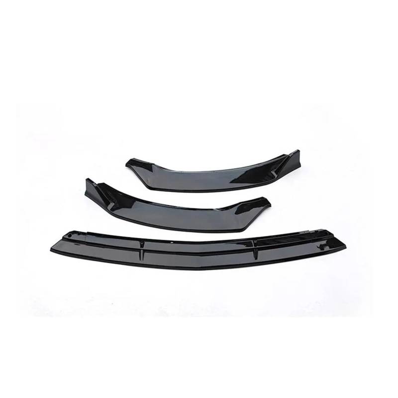 LDFREBCX Auto Front Stoßstange Lip Splitter Diffusor Kompatibel for Mercedes Benz C118 X118 W118 CLA Klasse 2020-2023 Glanz Schwarz Spoiler Schutz(Gloss Black1) von LDFREBCX