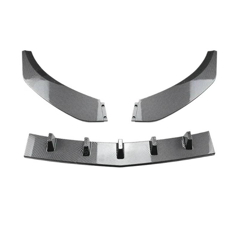 LDFREBCX Auto Front Stoßstange Lip Splitter Diffusor Schutz Kompatibel for Mercedes CLA Klasse C117 CLA200 CLA220 CLA250 CLA45 AMG 2015-2018 Facelift(Carbon Look) von LDFREBCX