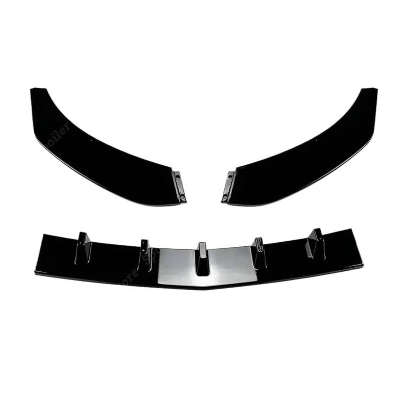 LDFREBCX Auto Front Stoßstange Lip Splitter Diffusor Schutz Kompatibel for Mercedes CLA Klasse C117 CLA200 CLA220 CLA250 CLA45 AMG 2015-2018 Facelift(Gloss Black1) von LDFREBCX