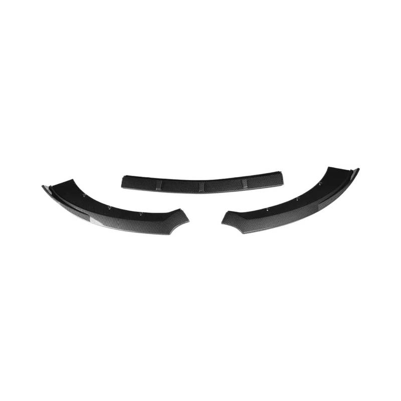 LDFREBCX Auto Front Stoßstange Splitter Lip Diffusor Kompatibel for Mustang 2015-2017 Spoiler Schutz Spoiler Frontal Nachrüstzubehör(CF Pattern) von LDFREBCX