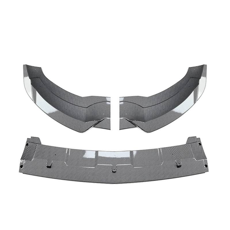 LDFREBCX Auto Front Stoßstange Splitter Lip Lower Spoiler Kompatibel for Mercedes Benz W166 GLE Coupe C292 AMG 2015-2018(CF Look) von LDFREBCX