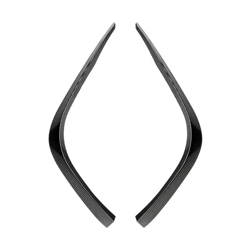 LDFREBCX Auto Front Stoßstange Splitter Seite Spoiler Air Vent Wind Messer Kompatibel for Toyota Camry 8th 2018-2020 Kühlergrill Rahmen Trim(Carbon Look) von LDFREBCX