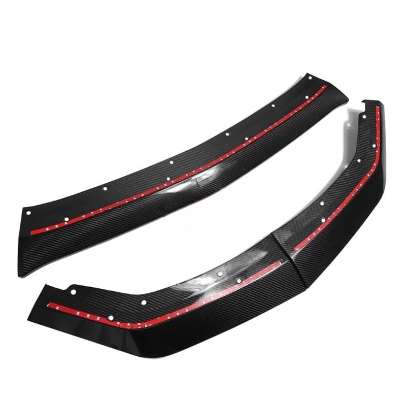 LDFREBCX Auto Frontschürze Lip Spoiler Kompatibel for Mustang S650 GT 2024 Carbon Fiber Schutz Splitter Abdeckung Trim von LDFREBCX