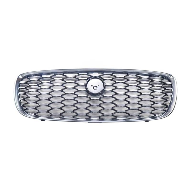 LDFREBCX Auto-Frontstoßstangengrill, Mesh-Grill, kompatibel mit Jaguar XFL for 2016–2020, verbesserter zentraler Renngrill im Stil 2021 von LDFREBCX