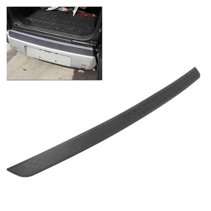 LDFREBCX Auto Heckstoßstangen-Formteil-Trimmschutz Kompatibel for Land Rover Defender 90 110 2020-2023 Heckstoßstangenschutz-Schwellenwert(Matte Black) von LDFREBCX