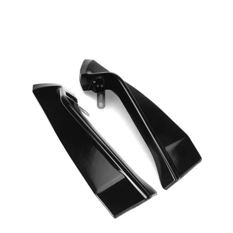 LDFREBCX Auto-Hinterseiten-Stoßstangenlippenschürzen Kompatibel for STi TS Kompatibel for Subaru BRZ Kompatibel for Toyota 86 Schwarz/Carbon-Diffusorsplitter(Glossy black1) von LDFREBCX