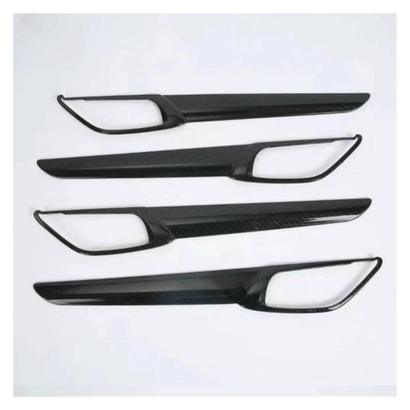LDFREBCX Auto-Innentürgriff-Handlauf-Panel-Abdeckung, kompatibel for Mazda CX-8 CX8 CX 8 for 2018 2019, ABS-Chrom-Zierleiste, Dekorationszubehör von LDFREBCX