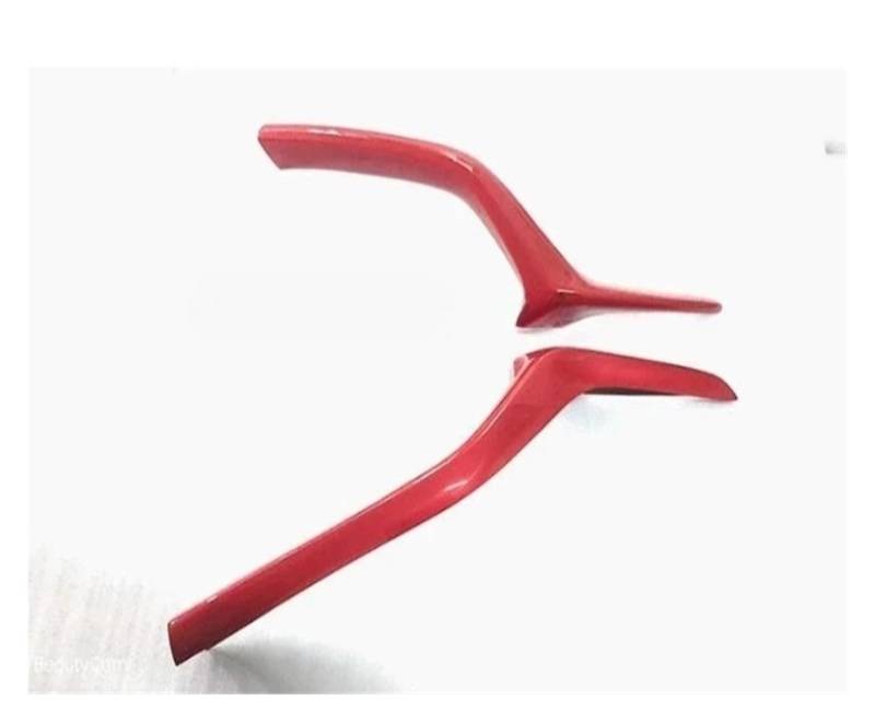 LDFREBCX Auto Kühlergrill Zierleiste Kompatibel for Mazda CX-5 CX-8 2017-2021 Stoßstange Racing Grills Abdeckung Trim Styling ZUBEHÖR(RED) von LDFREBCX
