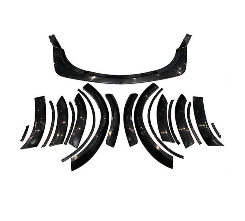 LDFREBCX Auto Stoßstange Carbon Fiber Front Bumper Lip Kompatibel for Dodge Charger SRT for 2015-2023 von LDFREBCX