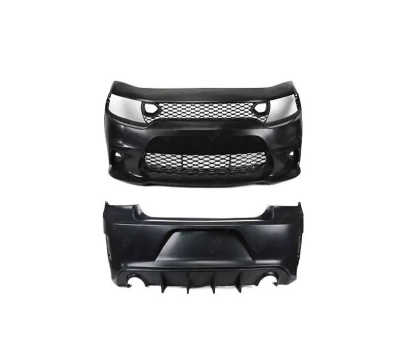 LDFREBCX Auto-Tuning-Teile Kompatibel for Dodge Charger Upgrade SRT-Stil Bodykit Frontstoßstange Heckstoßstangen Bodykit 2015-2023 von LDFREBCX