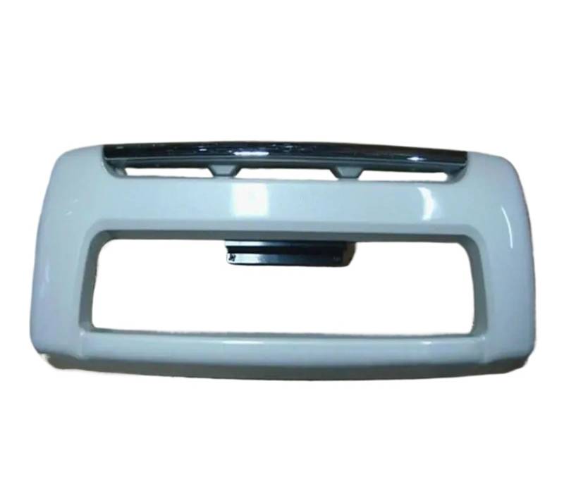 LDFREBCX Auto Vorderen Stoßfänger Schutz Rahmen Luft Haube Vent Splitter Lünette Trim Kompatibel for Toyota Land Cruiser LC100 Lexus LX470 FZJ100 1998-2007(White) von LDFREBCX