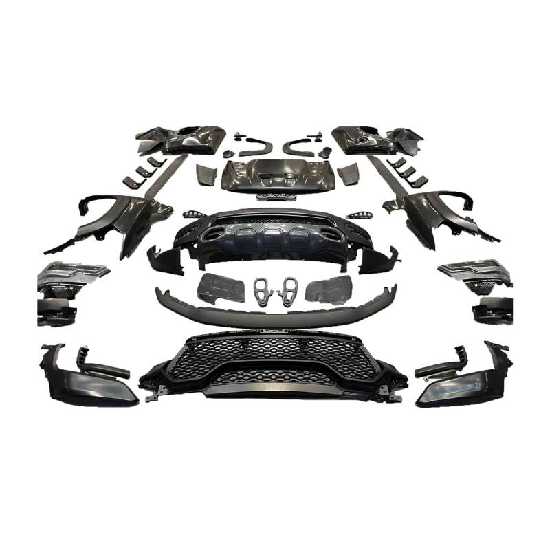 LDFREBCX Autostoßstange Kompatibel for Ram 1500-Upgrade Kompatibel for TRX T-Rex-Bodykit Kompatibel for Dodge-Kit-Zubehör von LDFREBCX