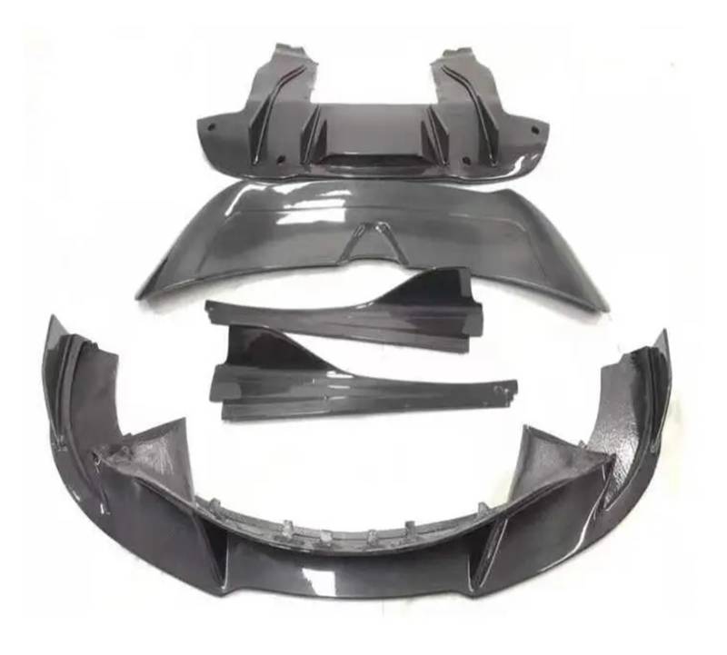LDFREBCX Carbon Fiber Front Bumper Lip + Heckspoiler + Kofferraum Diffusor + Seite Körper Rock Kit Kompatibel for Mclaren 720S for 2017-2022(All Full kit) von LDFREBCX