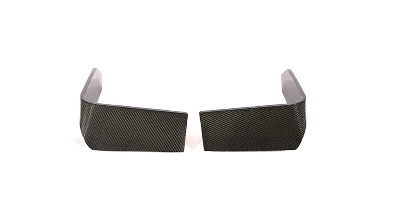 LDFREBCX Carbon Fiber Front Bumper Splitter Kompatibel for Audi MK3 2016 2017 2018 Auto Front Stoßstange Air Vent Kotflügel Flossen Vents Canards schneidet(2 PCS) von LDFREBCX