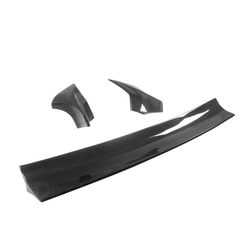LDFREBCX Carbon Fiber Heckspoiler Lippe Flügel Spoiler Kompatibel for Dodge Challenger Fenster Spoiler Deckel Auto Stoßstange(Carbon Fiber) von LDFREBCX